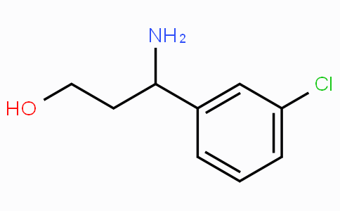 CAS No. 68208-25-3, 3-Amino-3-(3-chlorophenyl)propan-1-ol