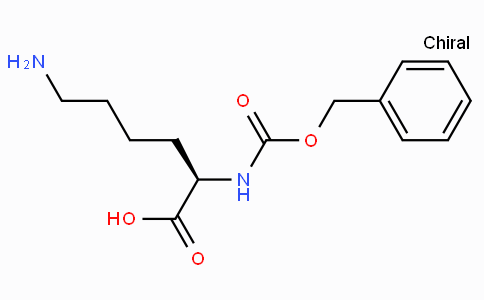 CAS No. 70671-54-4, (R)-6-Amino-2-(((benzyloxy)carbonyl)amino)hexanoic acid