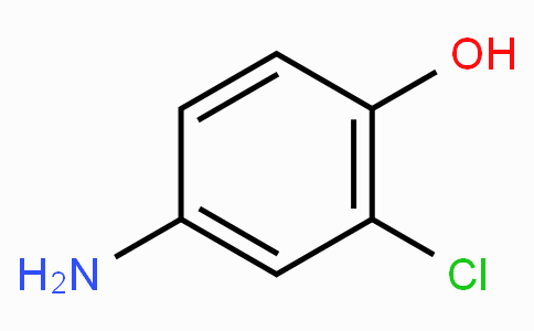 CAS No. 3964-52-1, 4-Amino-2-chlorophenol