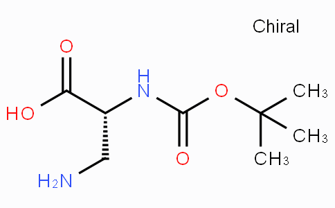 CAS No. 76387-70-7, (R)-3-Amino-2-((tert-butoxycarbonyl)amino)propanoic acid