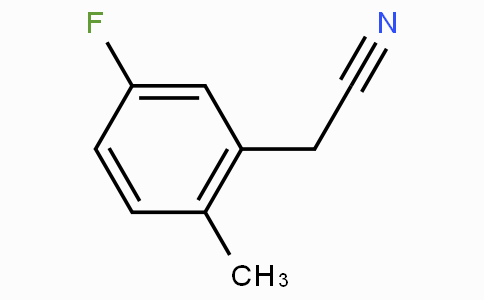 CAS No. 80141-97-5, 2-(5-Fluoro-2-methylphenyl)acetonitrile