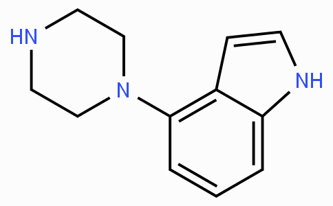 CAS No. 84807-09-0, 4-(Piperazin-1-yl)-1H-indole
