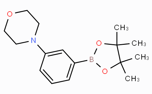 CAS No. 852227-95-3, 4-(3-(4,4,5,5-Tetramethyl-1,3,2-dioxaborolan-2-yl)phenyl)morpholine