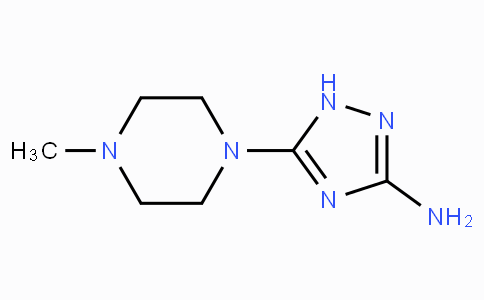 CAS No. 89292-91-1, 5-(4-Methylpiperazin-1-yl)-1H-1,2,4-triazol-3-amine