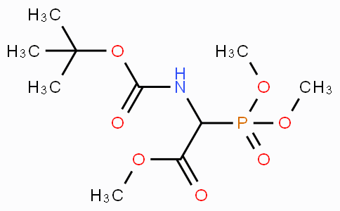89524-98-1 | N-(tert-ブトキシカルボニル)-2-ホスホノグリシントリメチル