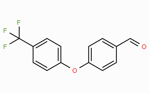 CAS No. 90035-20-4, 4-(4-(Trifluoromethyl)phenoxy)benzaldehyde