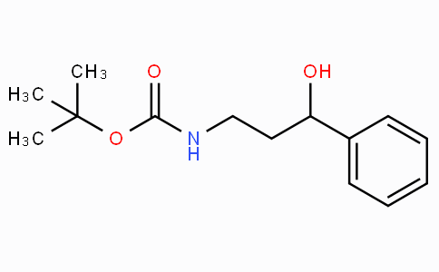 257892-43-6 | tert-Butyl (3-hydroxy-3-phenylpropyl)carbamate