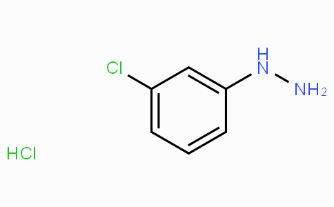 CAS No. 2312-23-4, (3-Chlorophenyl)hydrazine hydrochloride