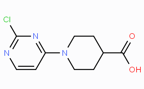 CAS No. 1208087-83-5, 1-(2-Chloropyrimidin-4-yl)piperidine-4-carboxylic acid