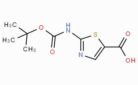 CAS No. 302964-02-9, 2-((tert-Butoxycarbonyl)amino)thiazole-5-carboxylic acid