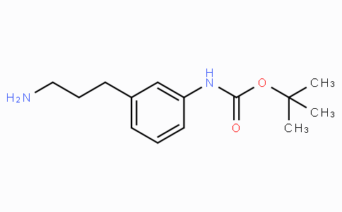 CAS No. 1566000-13-2, tert-Butyl (3-(3-aminopropyl)phenyl)carbamate