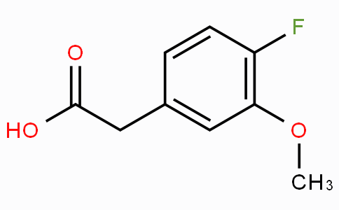 CAS No. 946713-86-6, 2-(4-Fluoro-3-methoxyphenyl)acetic acid