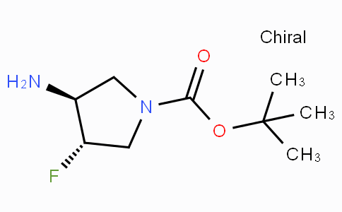 CAS No. 1009075-43-7, (3S,4S)-tert-Butyl 3-amino-4-fluoropyrrolidine-1-carboxylate