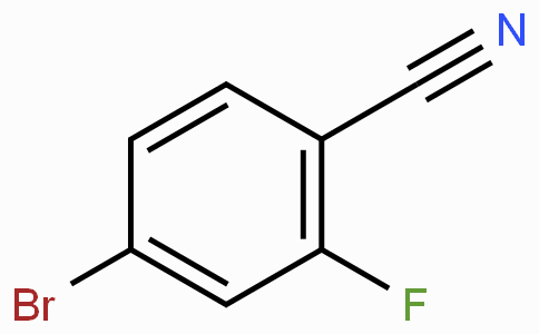 CAS No. 105942-08-3, 4-Bromo-2-fluorobenzonitrile