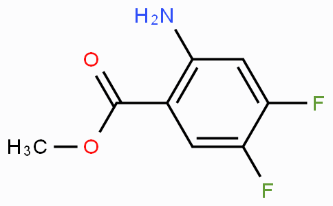 CAS No. 207346-42-7, Methyl 2-amino-4,5-difluorobenzoate