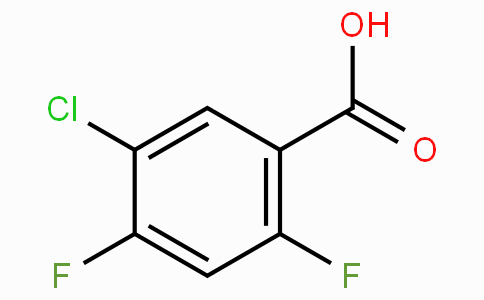 CAS No. 130025-33-1, 5-Chloro-2,4-difluorobenzoic acid