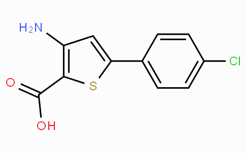 CAS No. 187949-86-6, 3-Amino-5-(4-chlorophenyl)thiophene-2-carboxylic acid