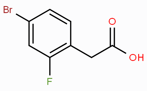 CAS No. 114897-92-6, 2-(4-Bromo-2-fluorophenyl)acetic acid