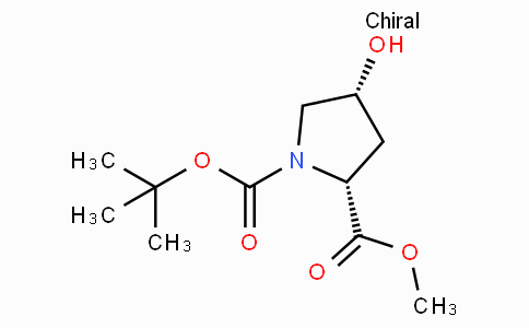 CAS No. 114676-69-6, (2R,4R)-1-tert-Butyl 2-methyl 4-hydroxypyrrolidine-1,2-dicarboxylate