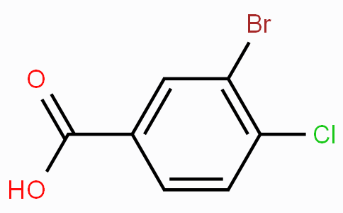 CAS No. 42860-10-6, 3-Bromo-4-chlorobenzoic acid