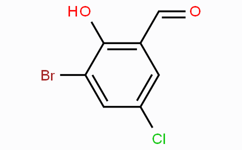 CAS No. 19652-32-5, 3-Bromo-5-chloro-2-hydroxybenzaldehyde