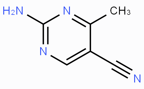 CAS No. 17321-97-0, 2-Amino-4-methylpyrimidine-5-carbonitrile