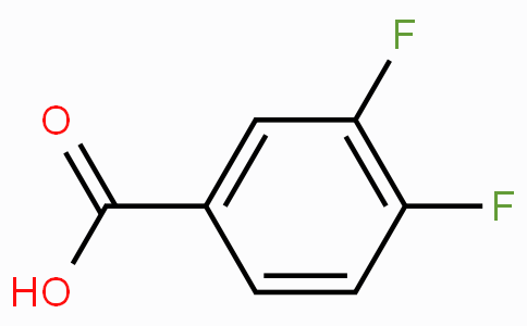 CAS No. 455-86-7, 3,4-Difluorobenzoic acid