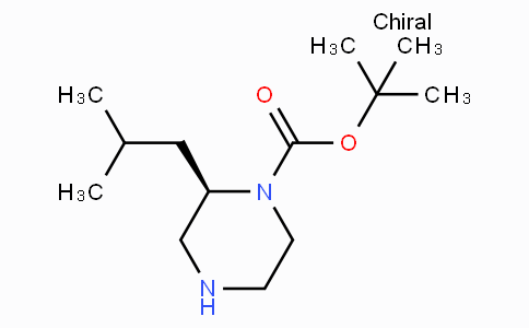 CAS No. 1217599-13-7, (R)-tert-Butyl 2-isobutylpiperazine-1-carboxylate