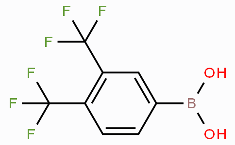CAS No. 1204745-88-9, (3,4-Bis(trifluoromethyl)phenyl)boronic acid