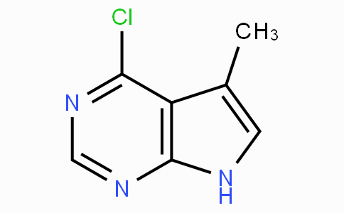 CAS No. 1618-36-6, 4-Chloro-5-methyl-7H-pyrrolo[2,3-d]pyrimidine