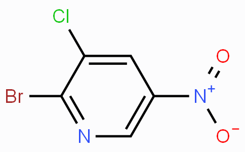 CAS No. 22353-41-9, 2-Bromo-3-chloro-5-nitropyridine