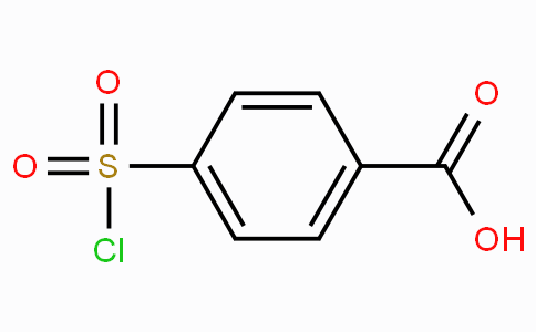 CAS No. 10130-89-9, 4-(Chlorosulfonyl)benzoic acid