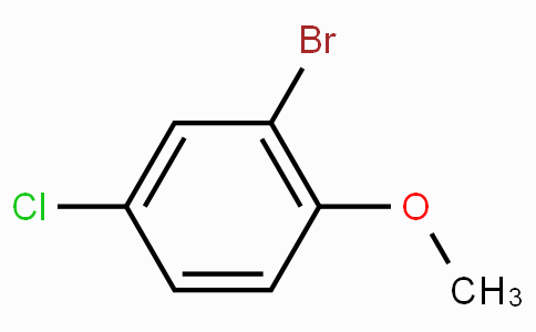 CAS No. 60633-25-2, 2-Bromo-4-chloro-1-methoxybenzene