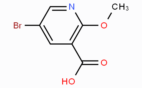 CAS No. 54916-66-4, 5-Bromo-2-methoxynicotinic acid