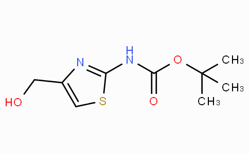 CAS No. 494769-44-7, tert-Butyl (4-(hydroxymethyl)thiazol-2-yl)carbamate