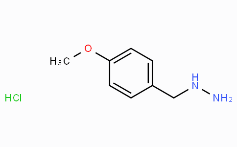CAS No. 2011-48-5, (4-Methoxybenzyl)hydrazine hydrochloride