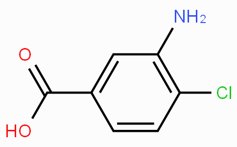 CAS No. 2840-28-0, 3-Amino-4-chlorobenzoic acid