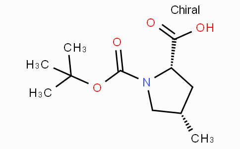 CAS No. 364750-81-2, (2S,4S)-1-(tert-Butoxycarbonyl)-4-methylpyrrolidine-2-carboxylic acid