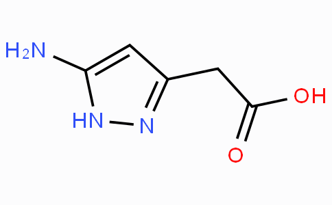 CAS No. 174891-10-2, 2-(5-Amino-1H-pyrazol-3-yl)acetic acid