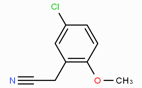 CAS No. 7048-38-6, (5-Chloro-2-methoxyphenyl)acetonitrile