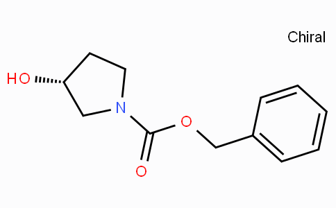 CAS No. 100858-33-1, (R)-Benzyl 3-hydroxypyrrolidine-1-carboxylate