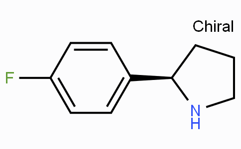 CAS No. 298690-89-8, (R)-2-(4-Fluorophenyl)pyrrolidine