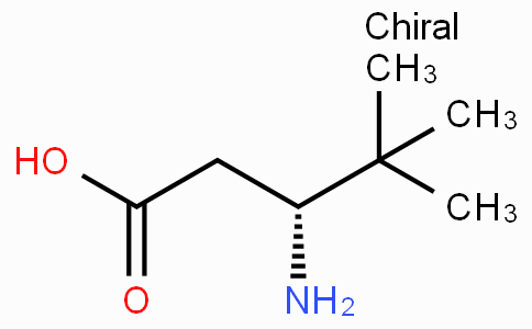 CAS No. 367278-49-7, (R)-3-Amino-4,4-dimethylpentanoic acid