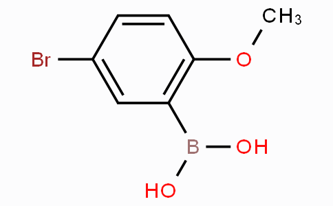 CAS No. 89694-45-1, (5-Bromo-2-methoxyphenyl)boronic acid