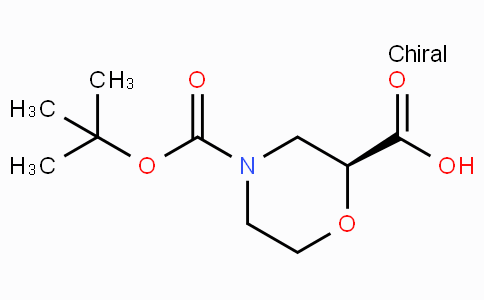 CAS No. 868689-63-8, (S)-4-(tert-Butoxycarbonyl)morpholine-2-carboxylic acid