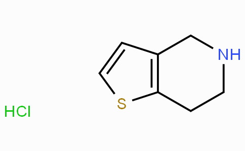 CAS No. 28783-41-7, 4,5,6,7-Tetrahydrothieno[3,2-c]pyridine hydrochloride
