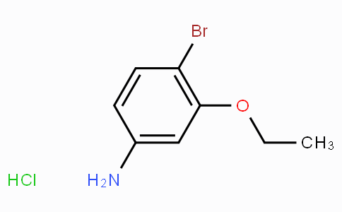 CAS No. 125756-95-8, 4-Bromo-3-ethoxyaniline hydrochloride