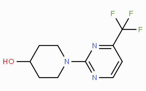 CAS No. 401930-07-2, 1-(4-(Trifluoromethyl)pyrimidin-2-yl)piperidin-4-ol