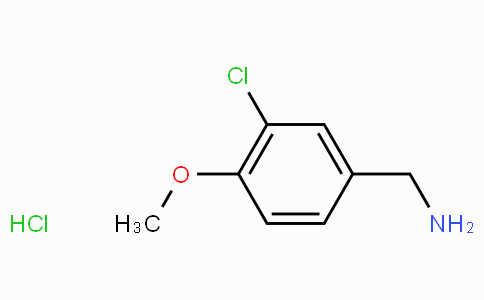 CAS No. 41965-95-1, (3-Chloro-4-methoxyphenyl)methanamine hydrochloride