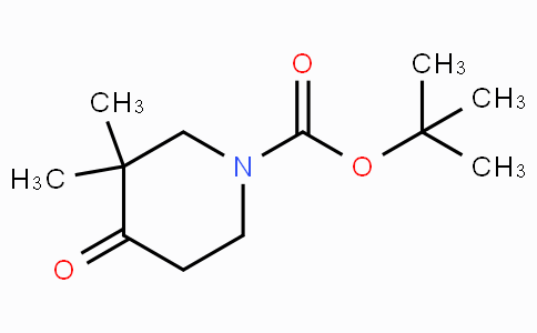 CAS No. 324769-06-4, tert-Butyl 3,3-dimethyl-4-oxopiperidine-1-carboxylate